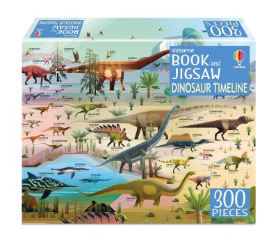 Dinosaur Timeline Book and Jigsaw