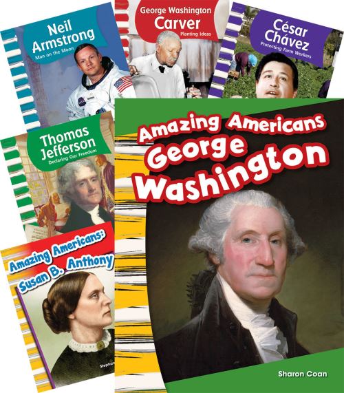 Biographies K-1, 10-Book Set