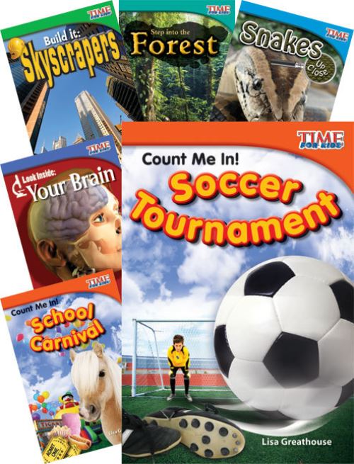 TIME FOR KIDS¬ Nonfiction Readers STEM Grade 2, 10-Book Set