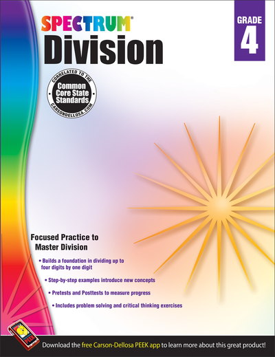 Division Workbook, Grade 4
