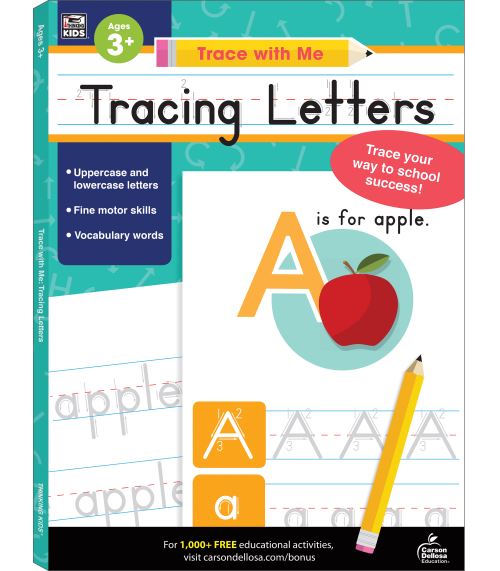 Trace With Me Tracing Letters