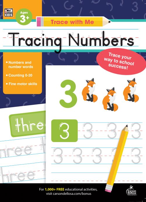 Trace With Me Tracing Numbers