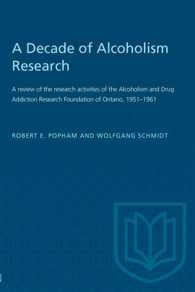 A Decade of Alcoholism Research