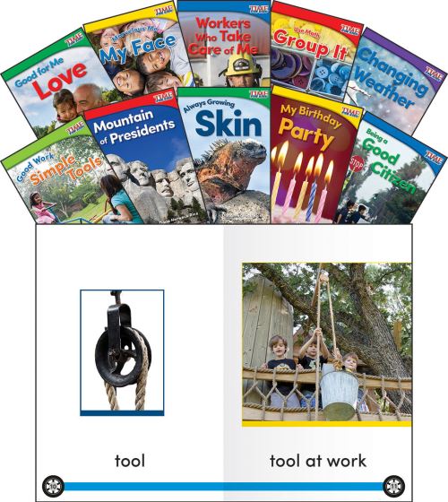 TIME FOR KIDS¬ Informational Text Grade K Readers Set 3 10-Book Set
