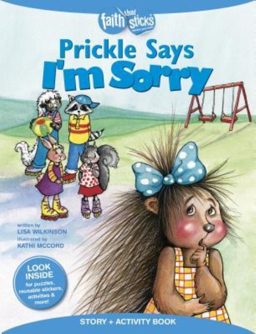 Prickle Says I'm Sorry Story + Activity Book