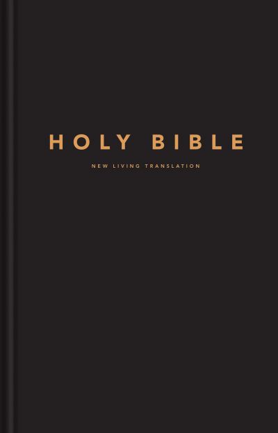 NLT Large Print Pew Bible (Hardcover, Black)