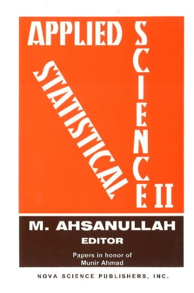 Applied Statistical Science II