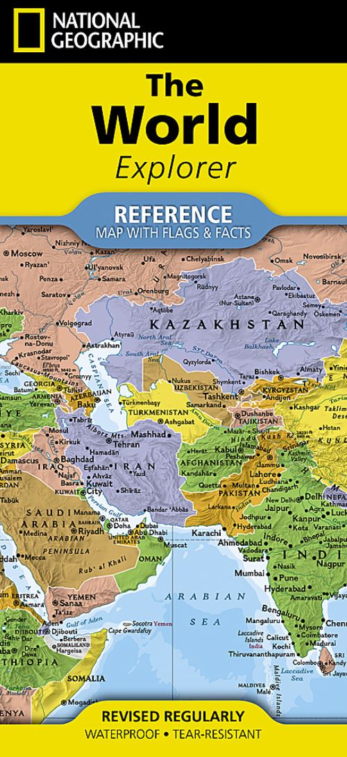 National Geographic World Explorer Map