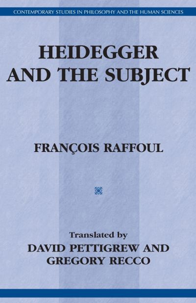 Heidegger and the Subject