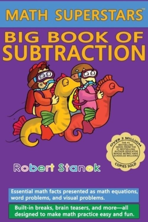 Math Superstars Big Book of Subtraction, Library Hardcover Edition