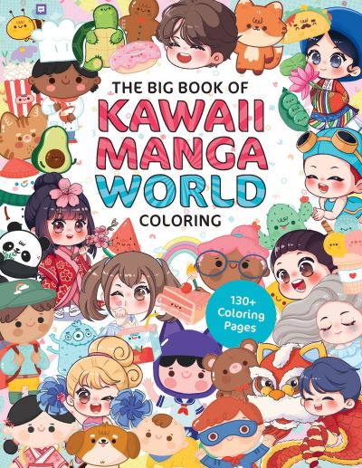 Big Book of Kawaii Manga World Coloring