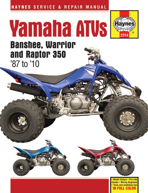 Yamaha Banshee, Warrior & Raptor 350 ATVs