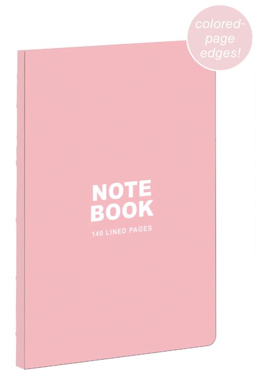 Pastel Pink A5 Notebook