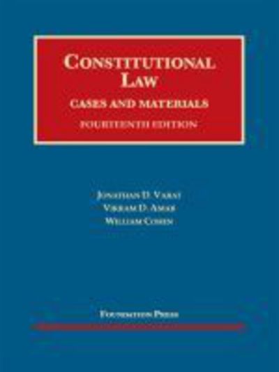 Constitutional Law, Cases and Materials