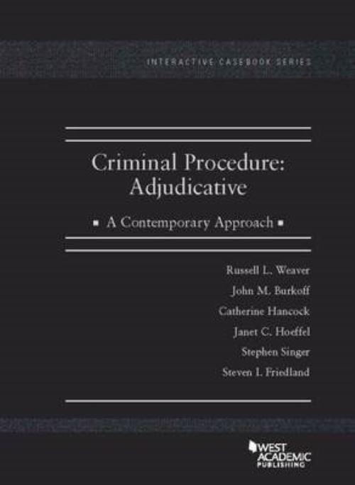 Criminal Procedure, Adjudicative