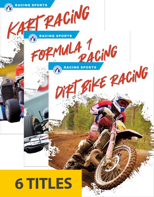 Racing Sports (Set of 6). Hardcover