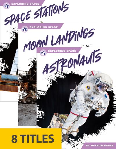 Exploring Space (Set of 8). Hardcover