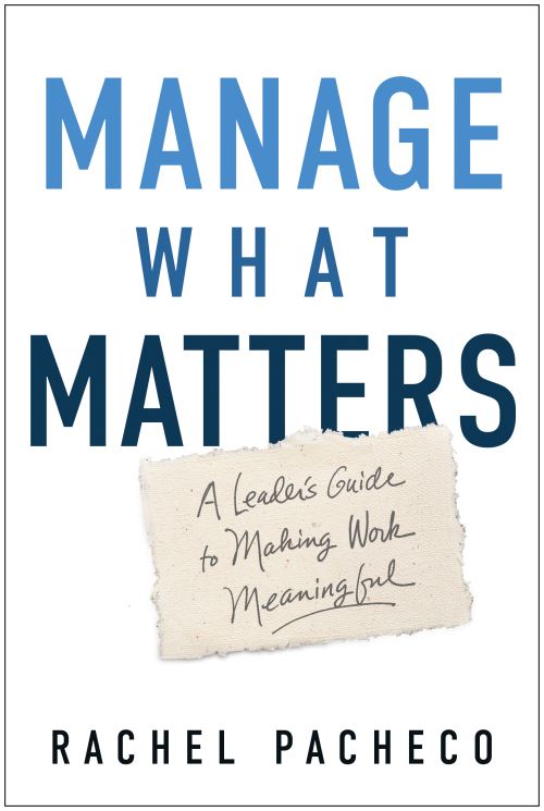 Manage What Matters cover