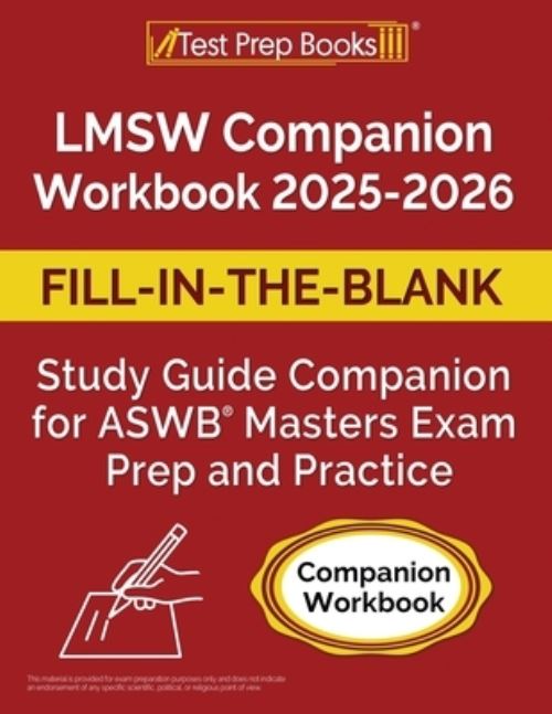 LMSW Companion Workbook 2025-2026 by Lydia Morrison (9781637757246 ...