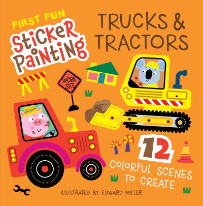 First Fun Sticker Painting: Trucks & Tractors