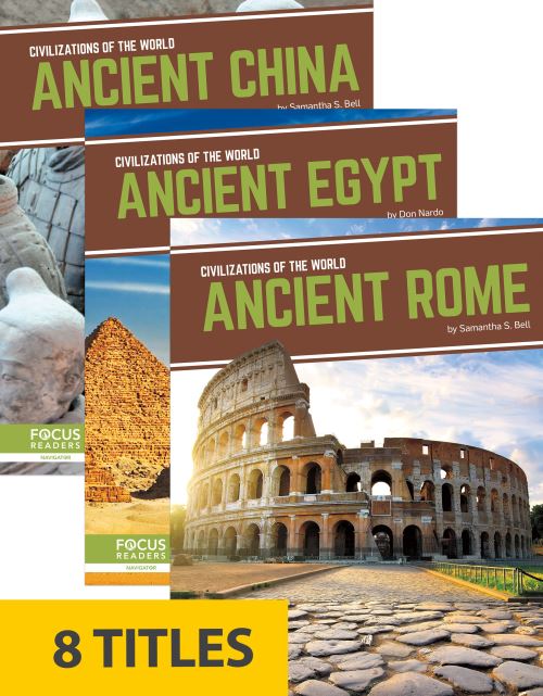 Civilizations of the World (Set of 8). Paperback