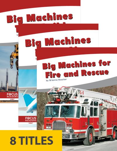 Big Machines (Set of 8). Paperback