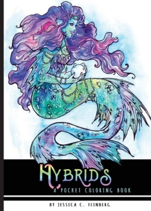 Hybrids Pocket Coloring Book