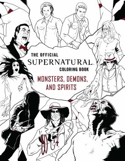 Official Supernatural Colouring Book