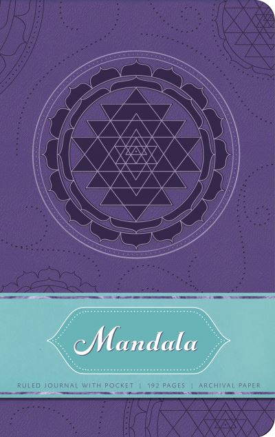 Mandala Hardcover Ruled Journal