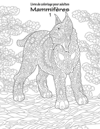 Livre De Coloriage Pour Adultes Mammifères 1