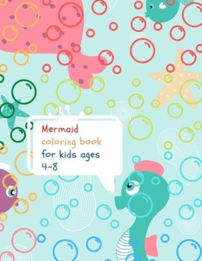Mermaid Coloring Book for Kids