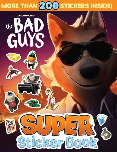 The Bad Guys Super Sticker Book