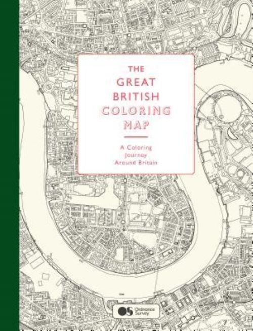 The Great British Coloring Map