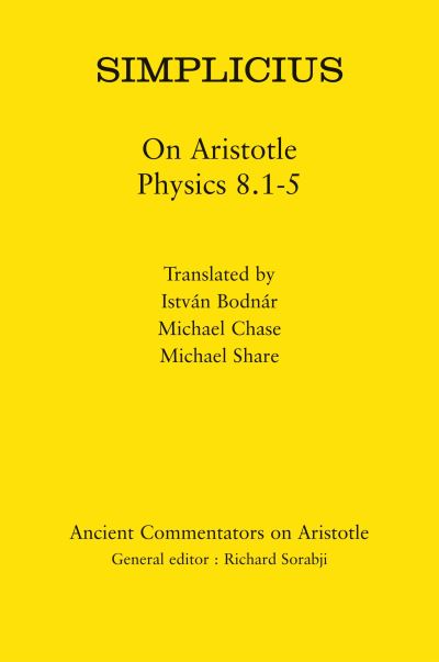 On Aristotle Physics 8.1-5