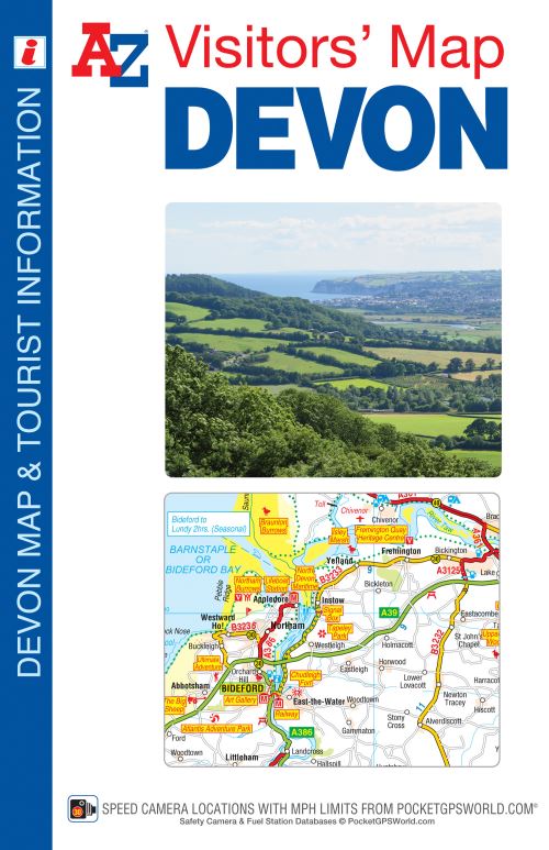 Devon A-Z Visitors' Map