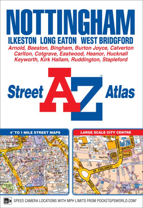 Nottingham A-Z Street Atlas (Paperback)
