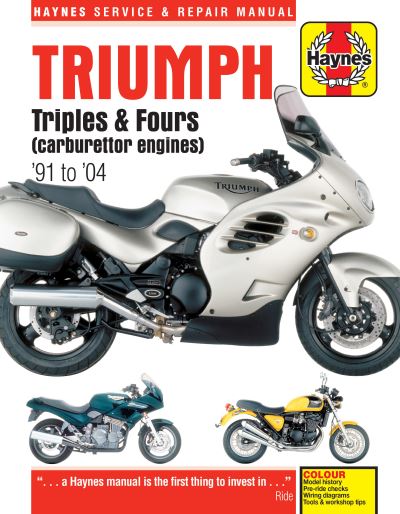 Triumph Triples & Fours Motorcycle Repair Manual