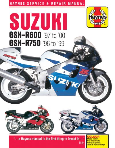 Suzuki GSX-R600 & 750 Motorcycle Repair Manual