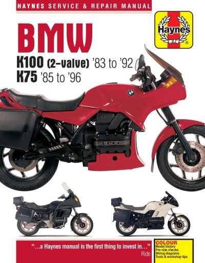 BMW K100 & 75 Service & Repair Manual