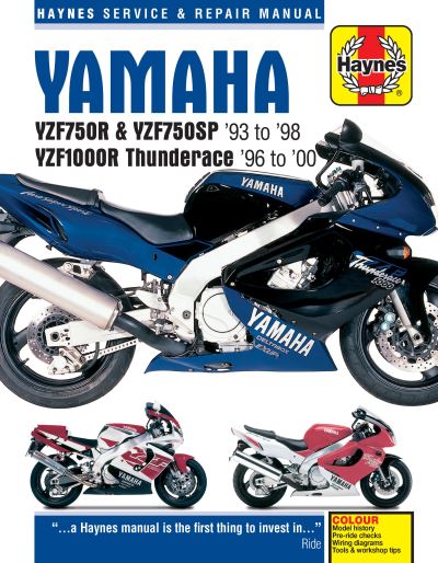 Yamaha YZF750R Motorcycle Repair Manual