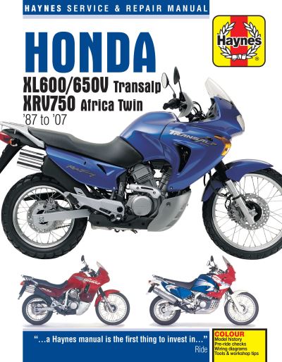 Honda XL600/650 Motorcycle Repair Manual