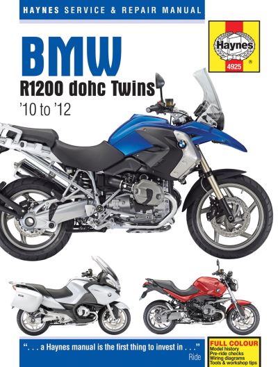 BMW R1200 DOHC Motorcycle Repair Manual