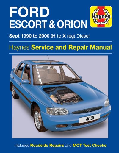 Ford Escort & Orion Diesel (Sept 90 - 00)