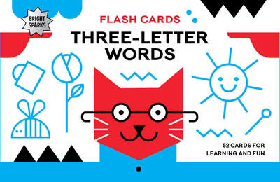 Bright Sparks Flash Cards - Three-Letter Words