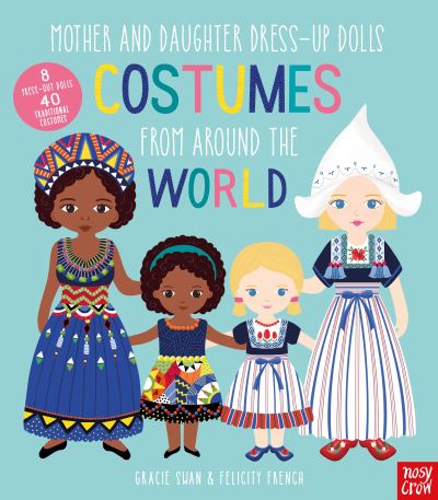 Mother and Daughter Dress-Up Dolls