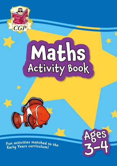 Maths Activity Book for Ages 3-4