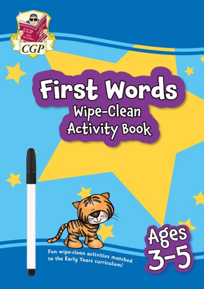 First Words Wipe-Clean Activity Book for Ages 3-5 (With Pen)