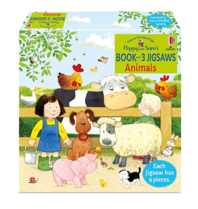 Poppy and Sam's Book and 3 Jigsaws