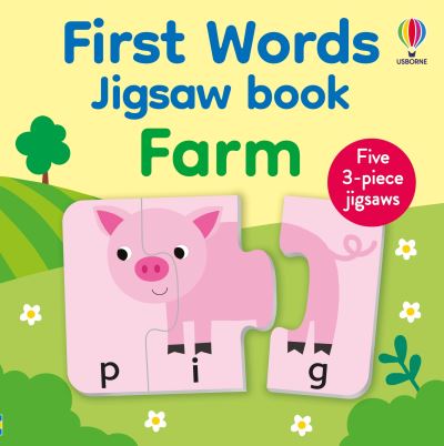 First Words Jigsaw Book
