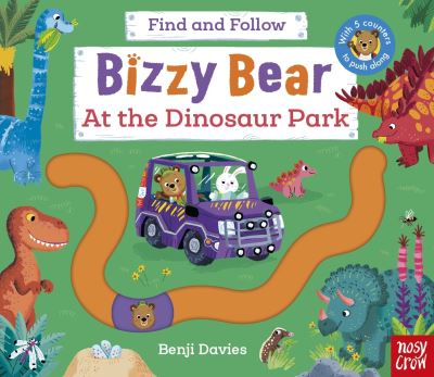 Bizzy Bear at the Dinosaur Park